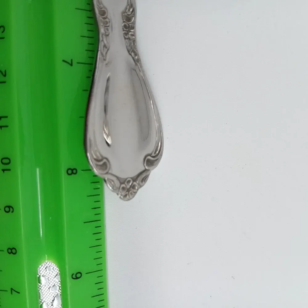 7X Serving Oneida CHATEAU Stainless Ladle Sugar Spoon Toddler Slotted Glossy USA
